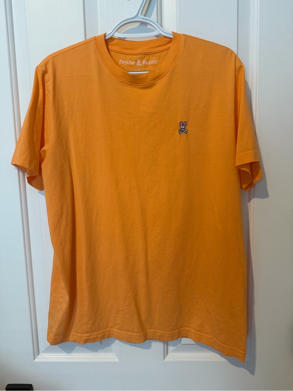 Psycho Bunny Coral/Orange Classic Crew Neck T-Shirt